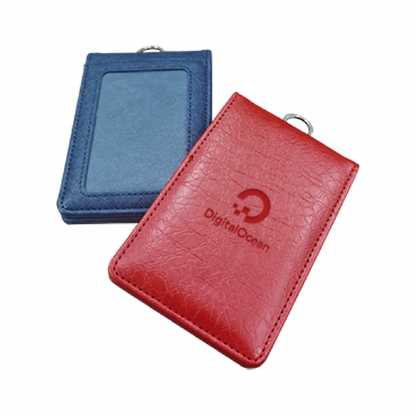 Magnetic PU ID Holder Flip Open Wallet
