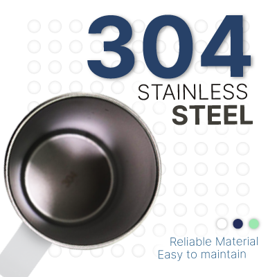 LOCK Stainless Steel Mug with Cover - 650ml