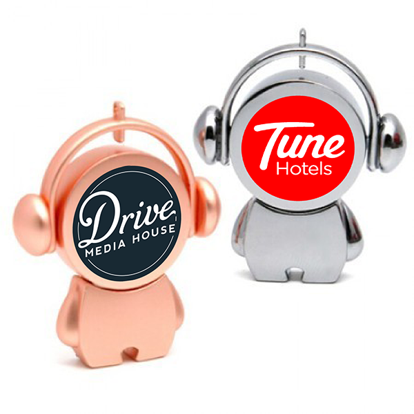 MUSICMAN USB Flash Drive with Key Chain - 8GB