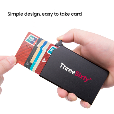 RFID Block Metal Credit Card Holder V2