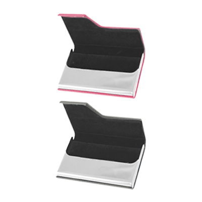 LOIRE Pattern PU Name Card Holder