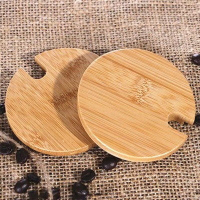 DESIGNER Ceramic Mug with Wooden Handle - 450ml