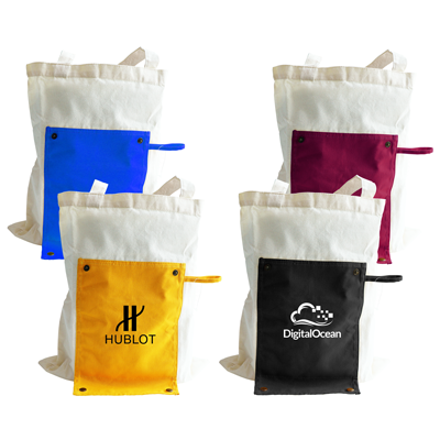 COLOR Foldable Canvas Bag - 8oz
