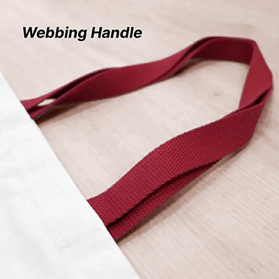 Duo Tone Canvas Bag Webbing Handle – 12oz (350x400x100)