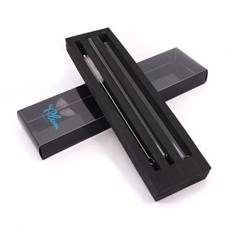 Premium 3-in-1 Glass Straw Gifts Set
