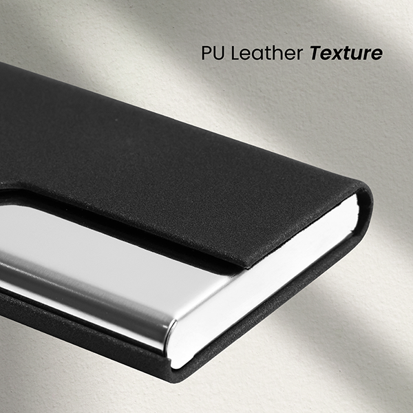 Urban Pattern PU Name Card Holder 02