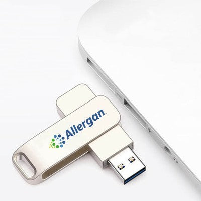 Metal Swing Silver USB flash drive - 32GB