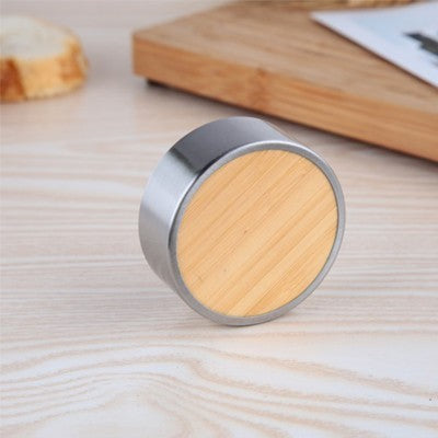 Mini Bamboo Premium Stainless Steel Thermos - 350ml