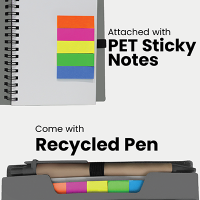RULER Eco-Notebook Pen with Strap