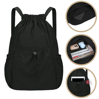 TARGET Foldable Nylon Drawstring Backpack