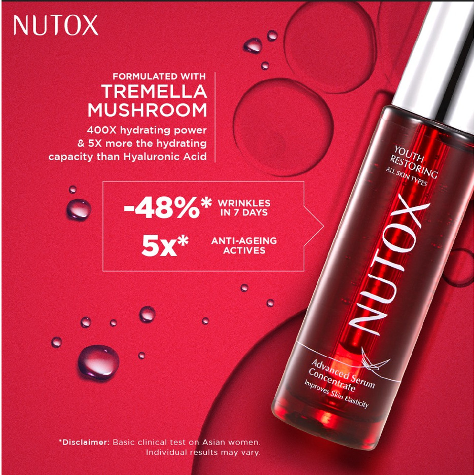 Nutox Youth Restoring Hydrating Advanced Serum Concentrate 30ml