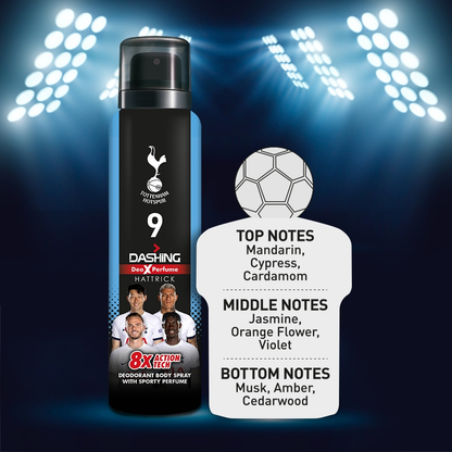 Dashing Tottenham Hotspur Deo x Perfume 125ml