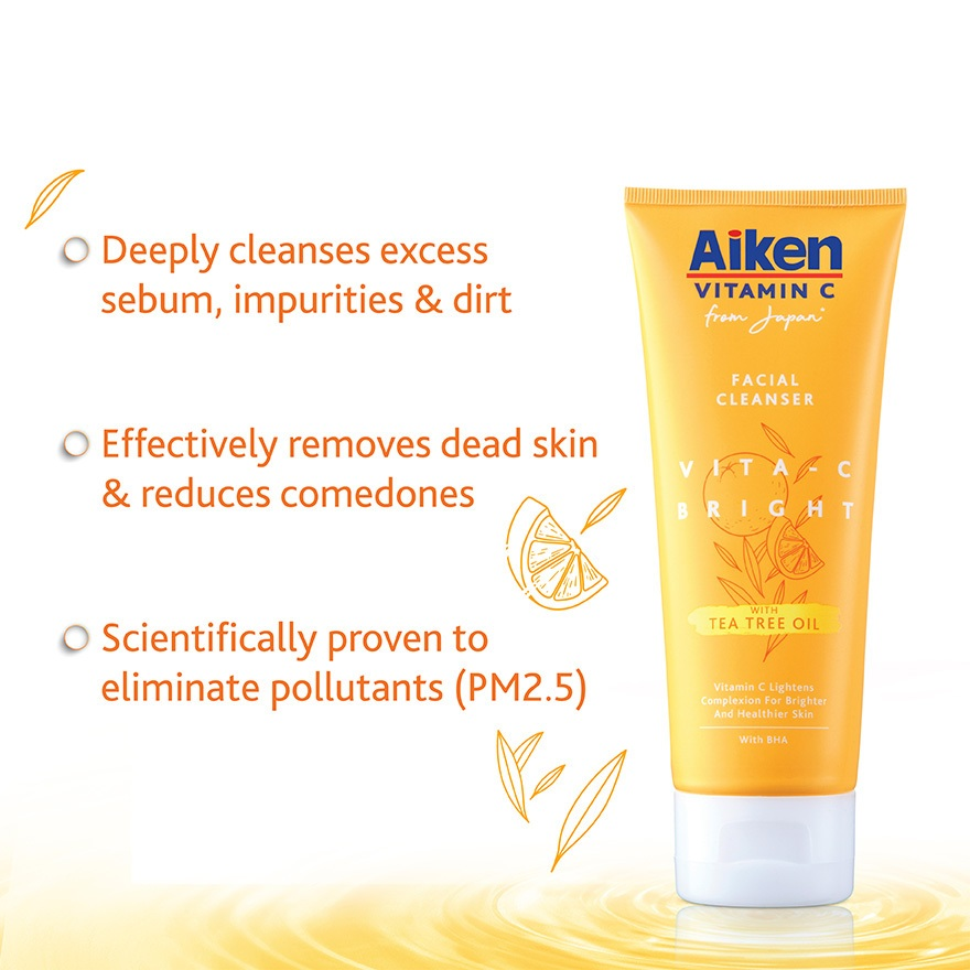 Pembersih Pencerah Aiken Vita-C
