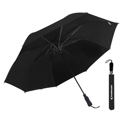 27" Auto-Open Premium Black Coated Umbrella