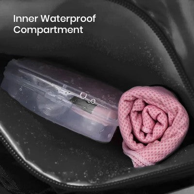 HYKE 2 Travel Nylon Duffel Two Way Bag