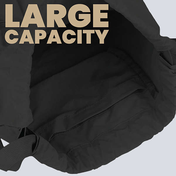 TARGET Foldable Nylon Drawstring Backpack