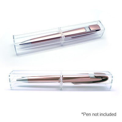 Clear Pen Case with Silicone Spacer