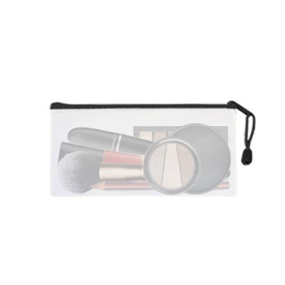 PVC Frosted Zipper Pouch - A6 Size