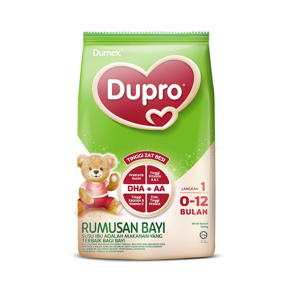 Dumex Dupro Step 1 Susu Formula Bayi 0-12 bulan