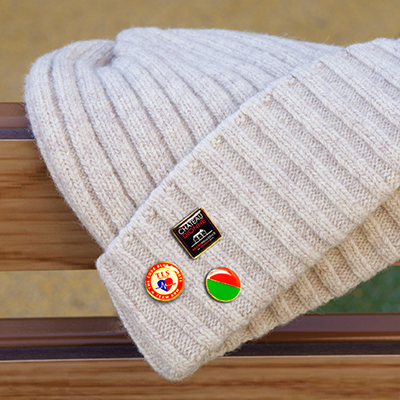 Custom Made Epoxy Collar Pin