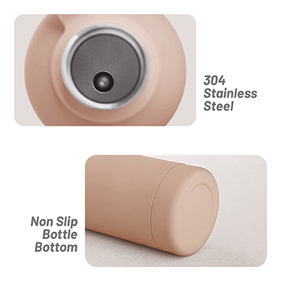 SEEK Thermos Coated Stainless Steel Bottle V2 – 500ml