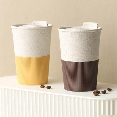 LATTE Eco-Wheat Tumbler with Silicone Holder - 350ml