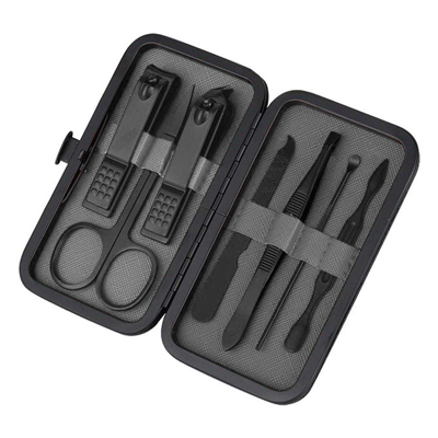7-In-1 Manicure Set with PU leather Cover