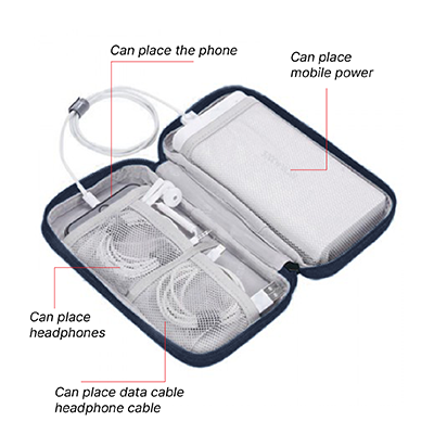 Water Repellent Polyester Gadget Pouch