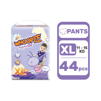 Whoopee Mega Pants Diapers Baby (1 Carton)