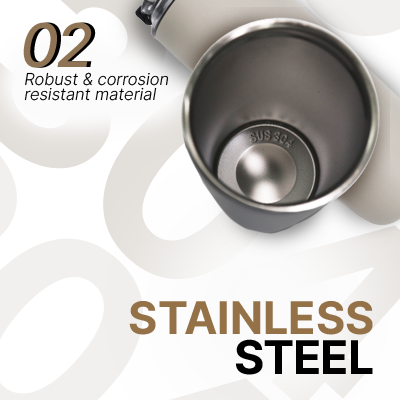 CASSEY Stainless Steel Thermos Tumbler – 580ml