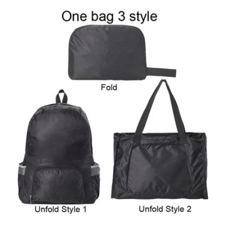 MX 2-in-1 Foldable Poly Travel Backpack