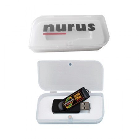 Transparent Plastic Box for Flash Drive