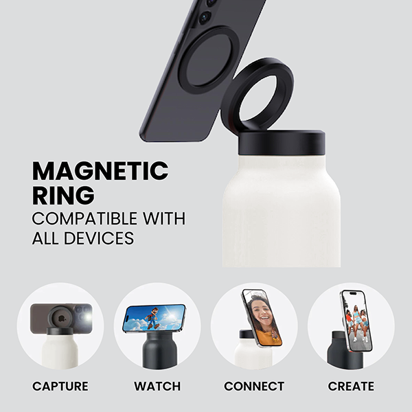 MAGG Magnetic Ring Stainless Steel Thermos - 720ml