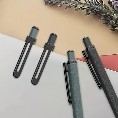 CHROME Coated Aluminum Press Action Ball Pen