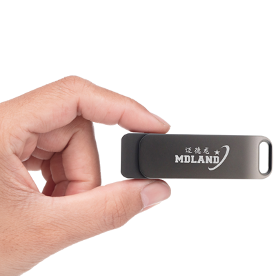 Metal Swing Black USB Flash Drive - 32GB