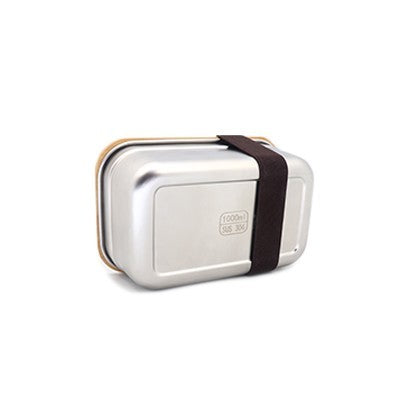Bamboo SUS304 Lunch Box M Size - 1L