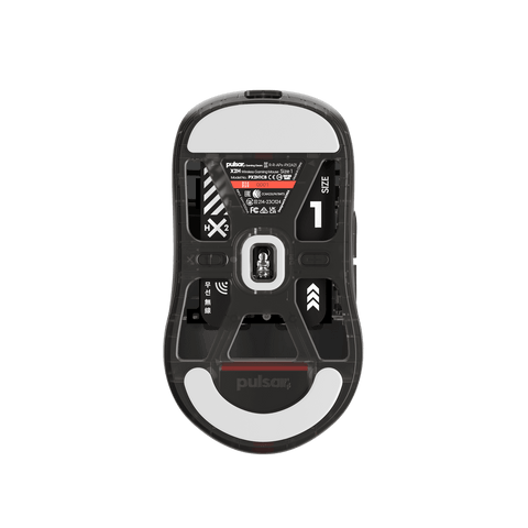 Pulsar X2H Mini Wireless Clear Black [PX2H1CL]