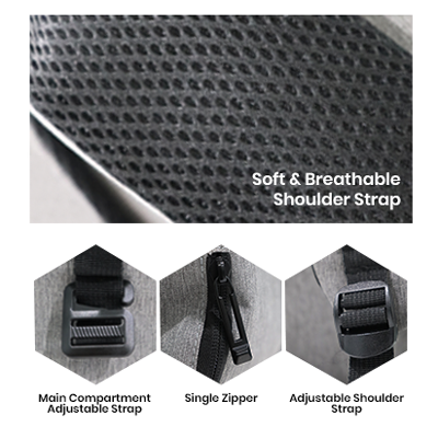 SNAZZY Rolltop Backpack