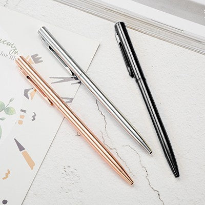 IRIS Twist Metal Slim Ball Pen