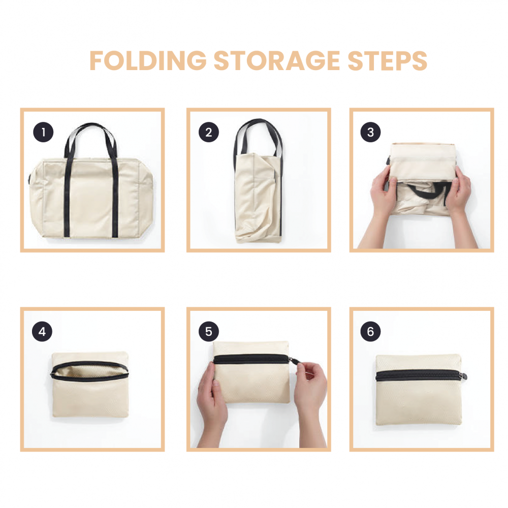 HEXA Foldable Holiday Travel Luggage Bag