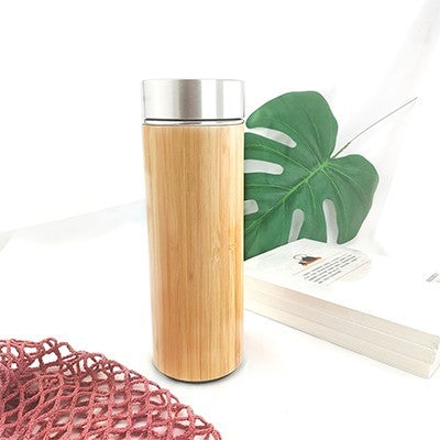 Bamboo Premium Stainless Steel Thermos - 500ml