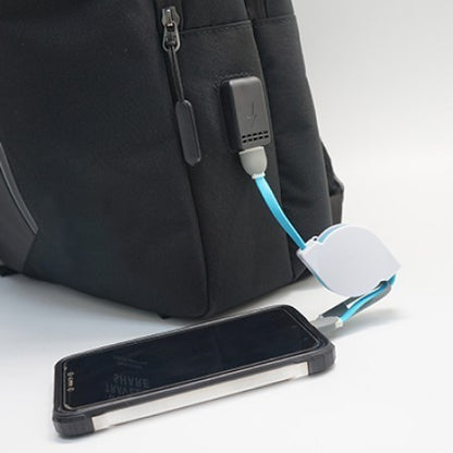 15.6" Casual PU Laptop Backpack With USB Port