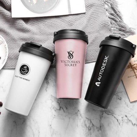 AUTUMN Stainless Steel Coffee Mug - 500ml