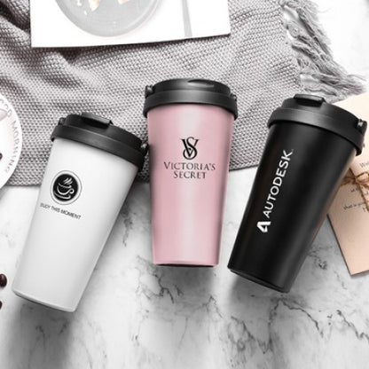 AUTUMN Stainless Steel Coffee Mug - 500ml