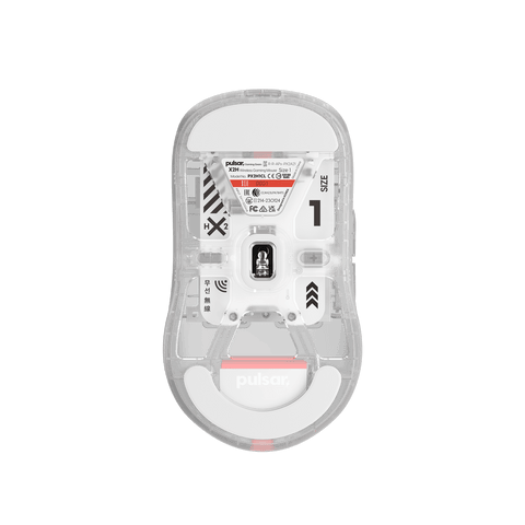 Pulsar X2H Mini Wireless Super Clear [PX2H1CB]
