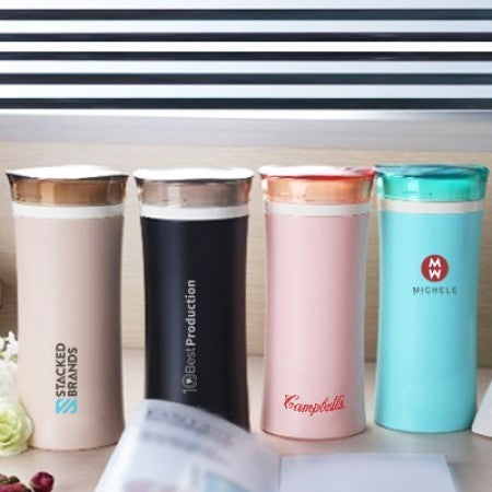 PP Dual Layer Insulated Vacuum Mug - 420ml