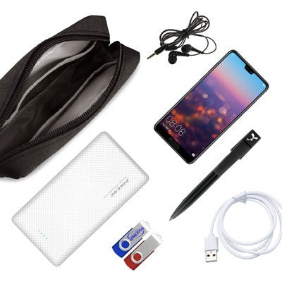 Water Repellent Travel Gadget Pouch