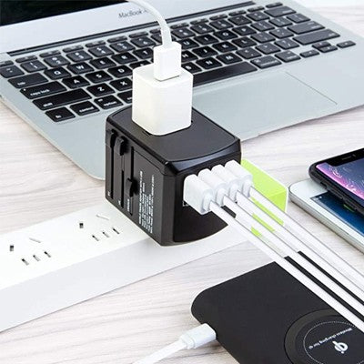 SWIFT Travel Adapter Triple USB and Type-C Charger