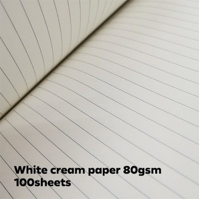 PU Fabric Hard Case A5 Notebook