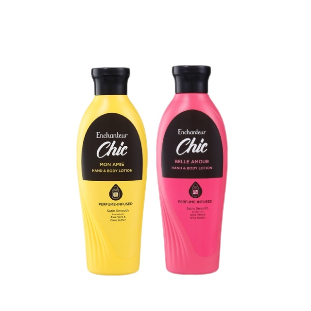 Losyen Tangan &amp; Badan Enchanteur Chic 250ml